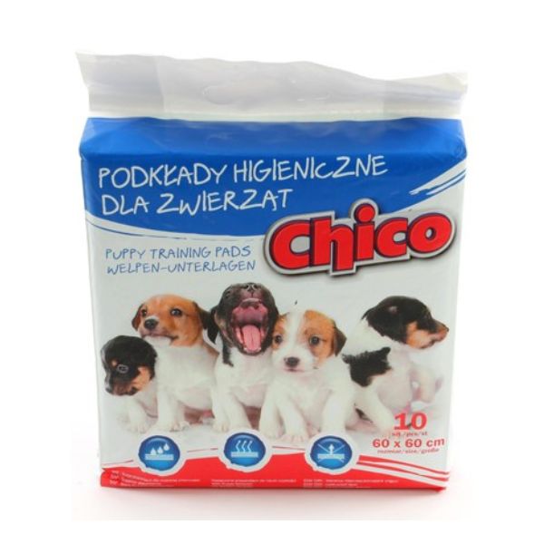 Chico Podkłady Higieniczne 60x60 cm, 10 szt.