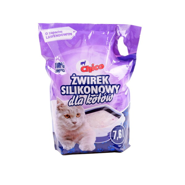 Chico Żwirek Silikonowy Standard Lawendowy 7,6l