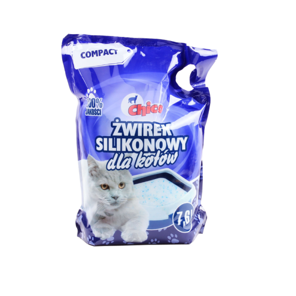 Chico Żwirek Silikonowy Compact Naturalny 7,6l