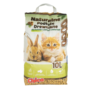 Chico Naturalne Podłoże Drewniane 10l