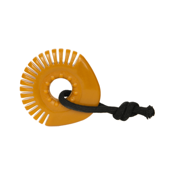 Gryzak TREND Ring TPR ze sznurem i aromatem kurczaka